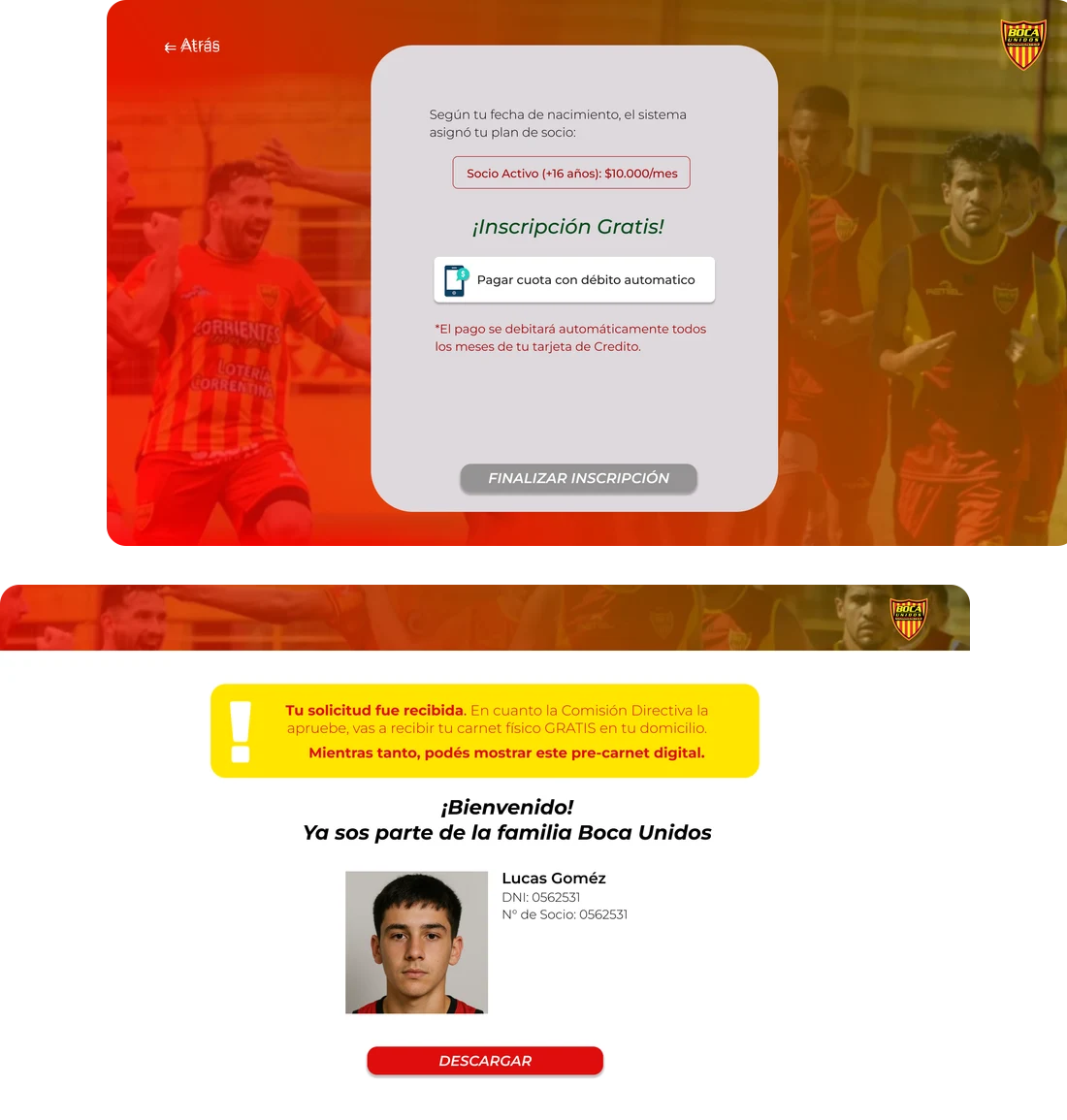 Clubs and associations — Membership Platform