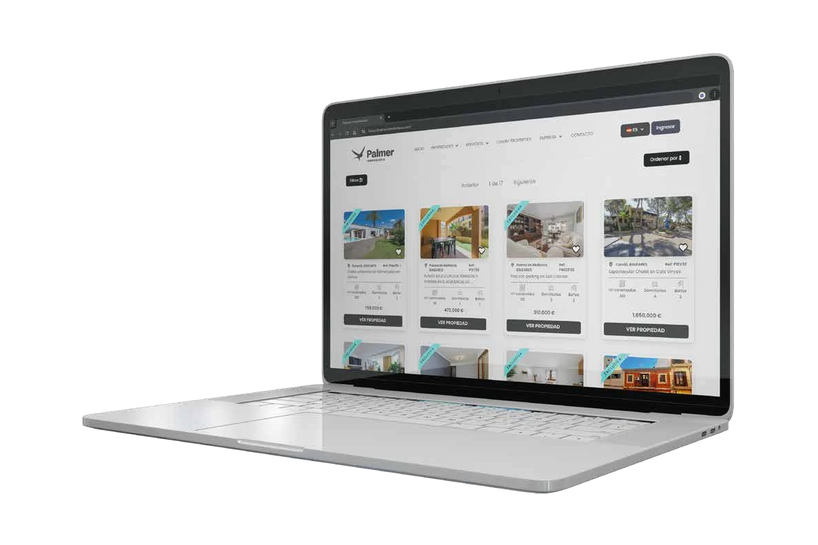 Palmer Inmobiliaria — Digital Marketplace