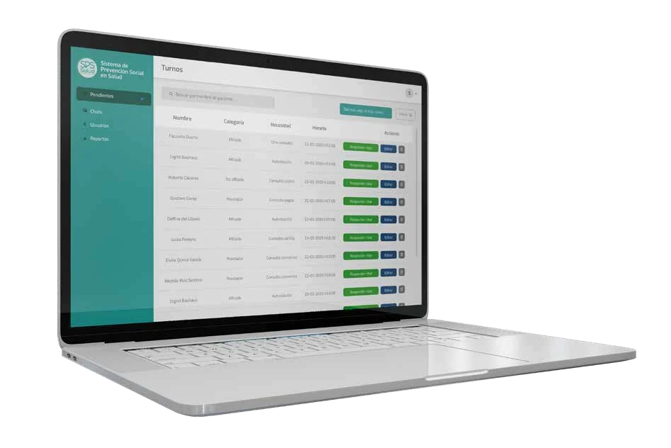 SPS Salud — Chatbot de Atención