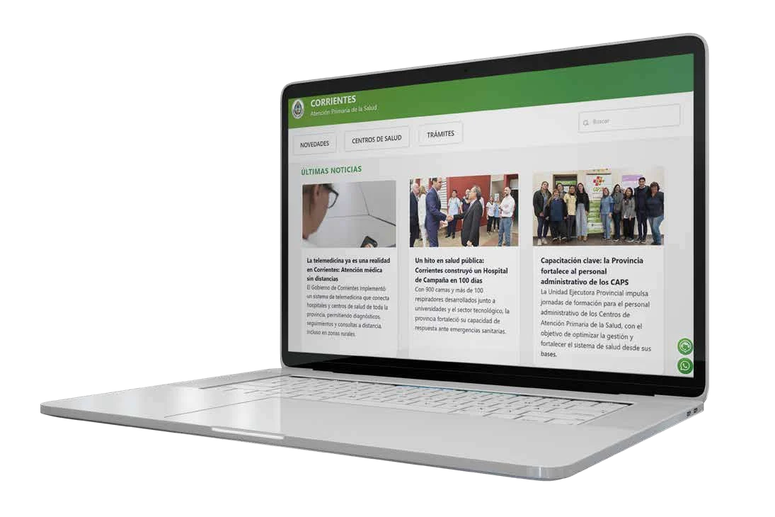 Gobierno de Corrientes — Telemedicina